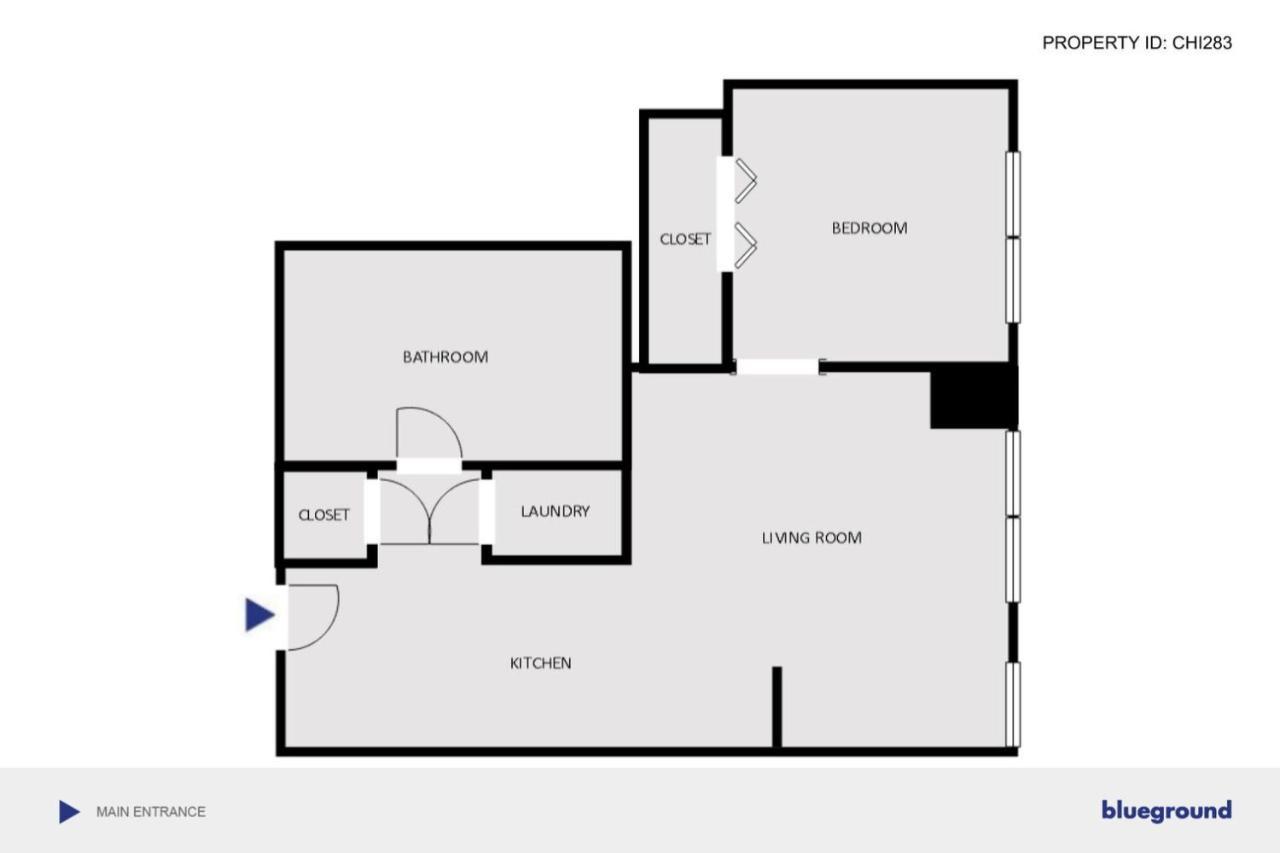 W Loop Studio W Pool Gym Nr Restaurant Row Chi-283 Chicago Eksteriør billede